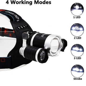 Lot Imported High Quality 4 Mode Headlight