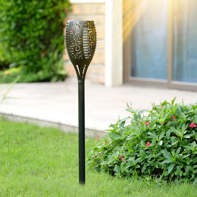 Solar Rechargeable LED Flame Waterproof Garden Decoration Light
