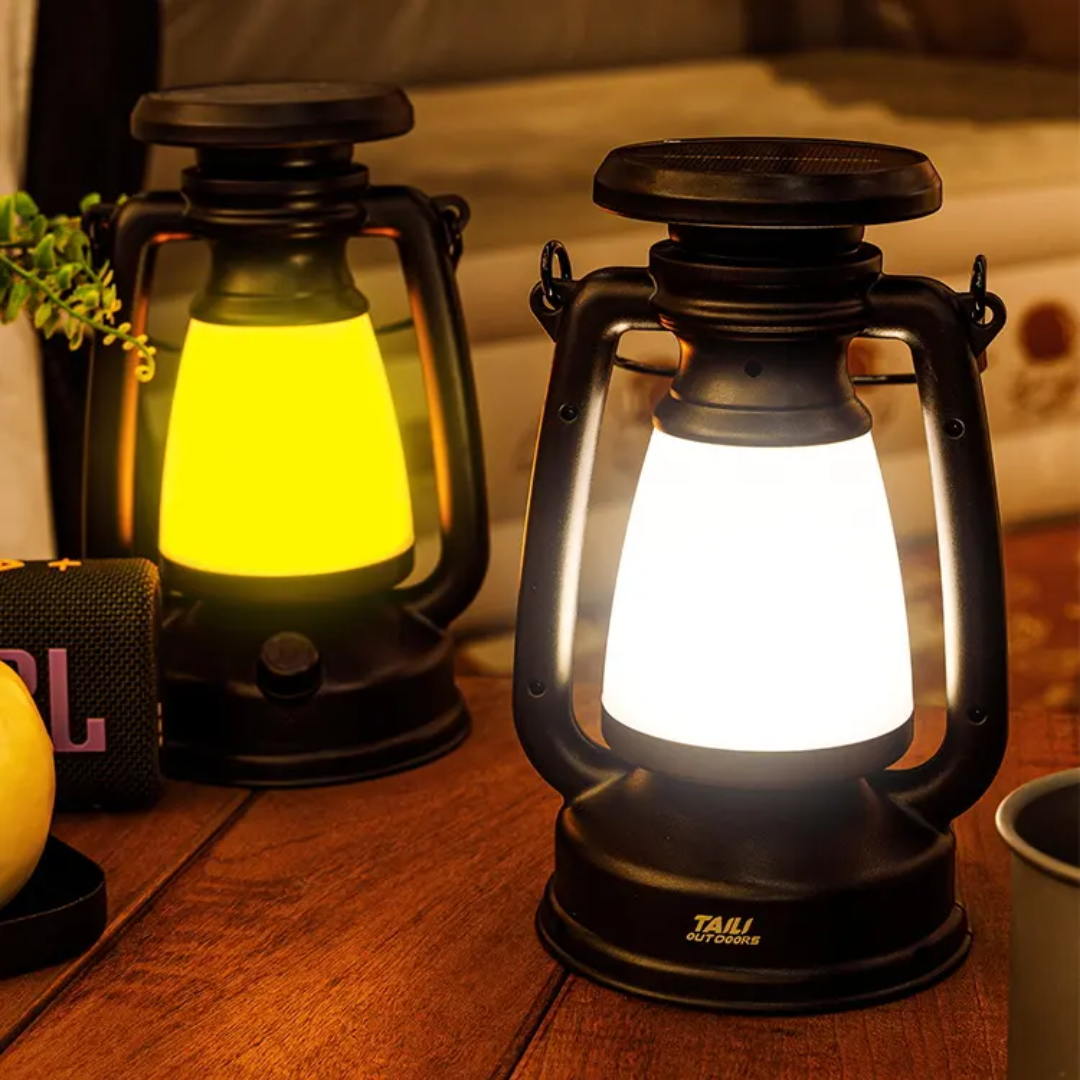 Solar Rechargeable Camping Lantern