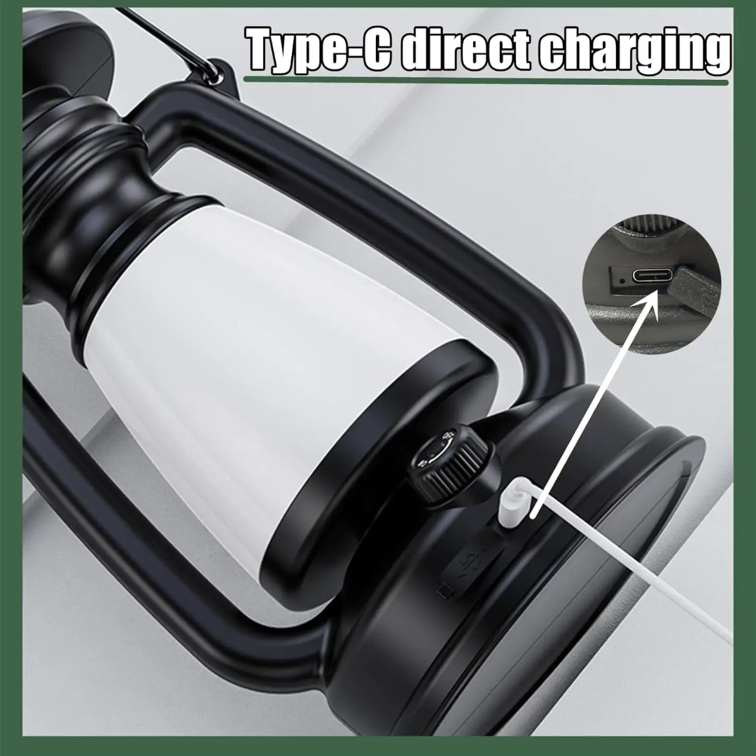 Solar Rechargeable Camping Lantern