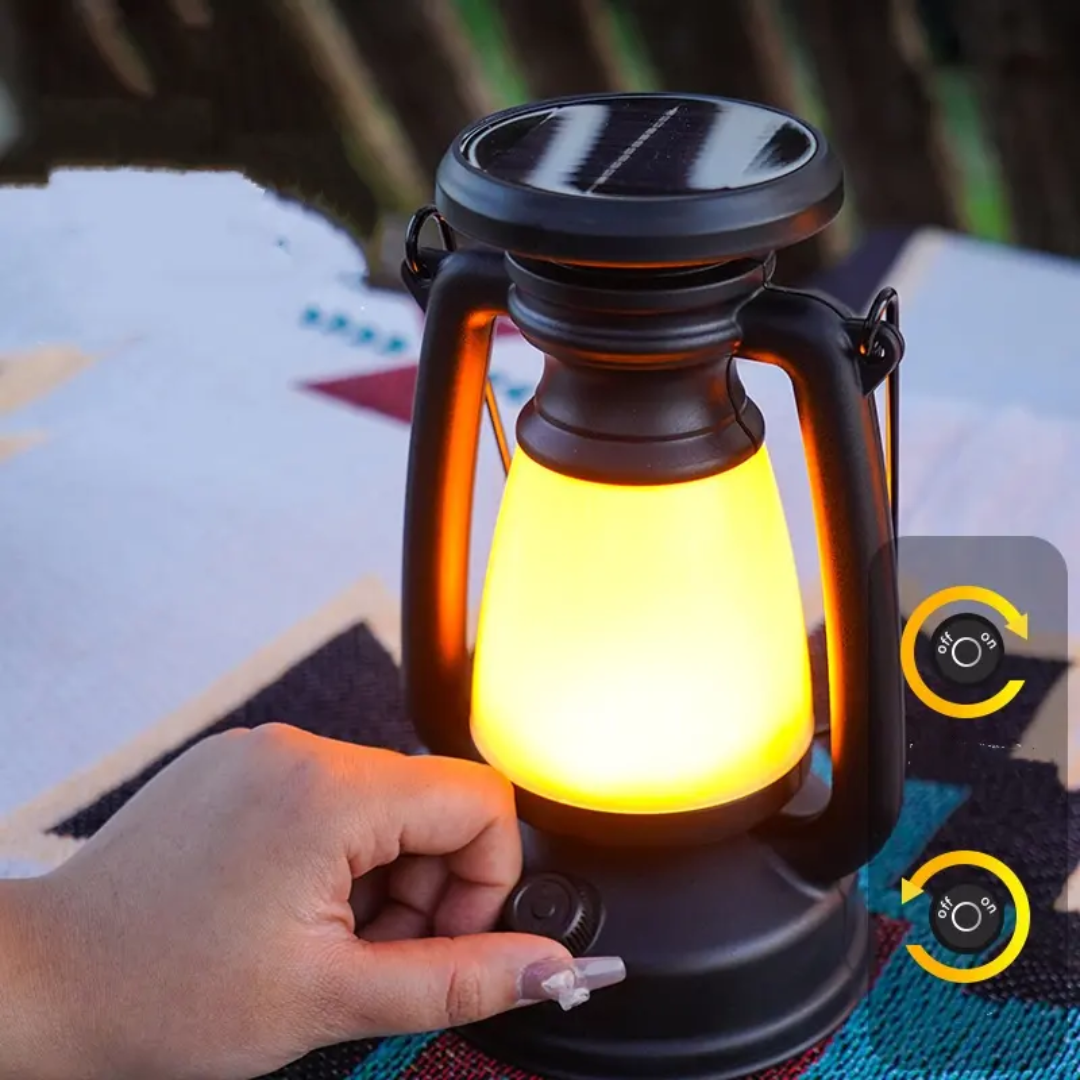 Solar Rechargeable Camping Lantern