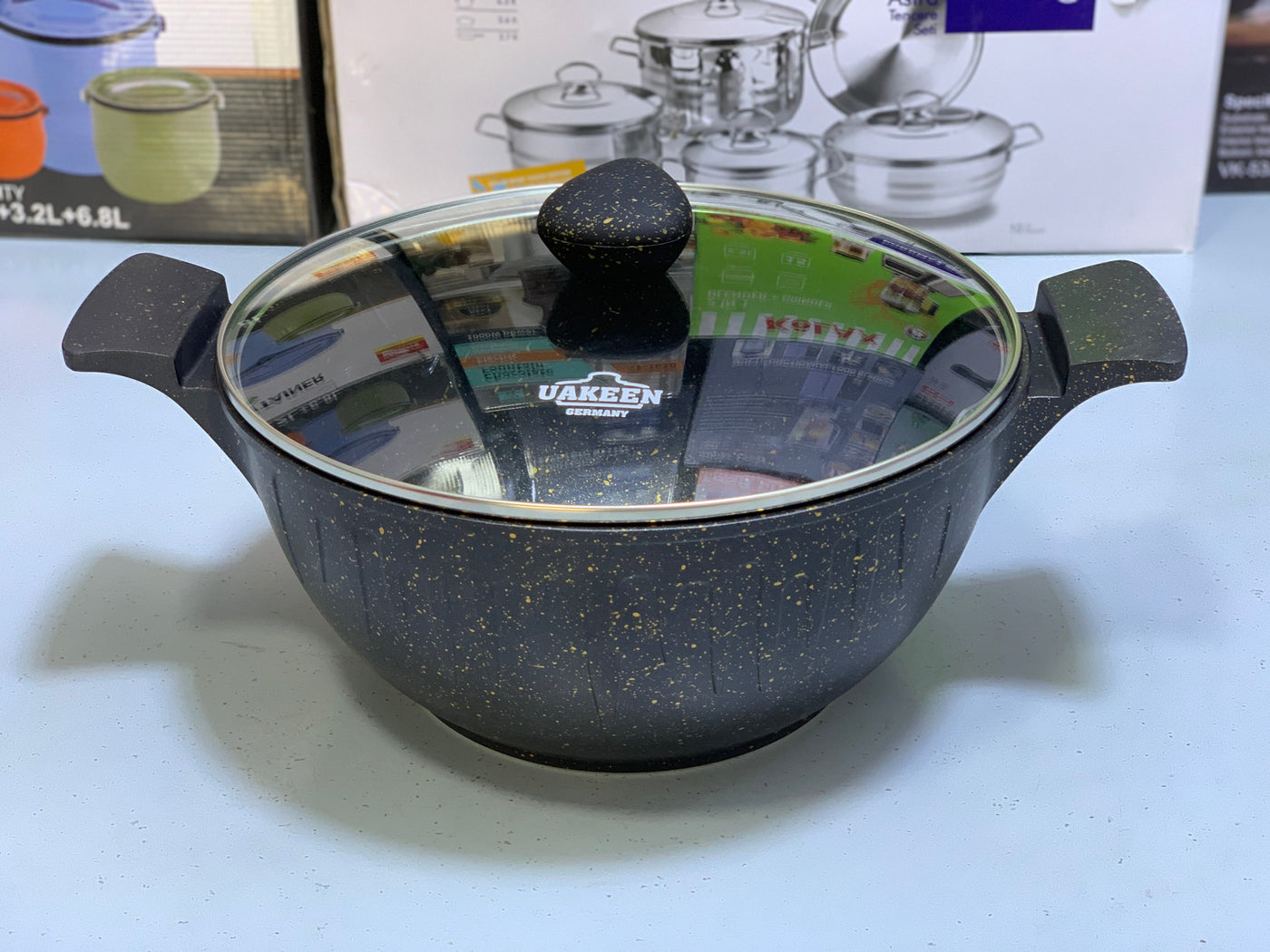Uakeen 13 Pieces CookwareSet