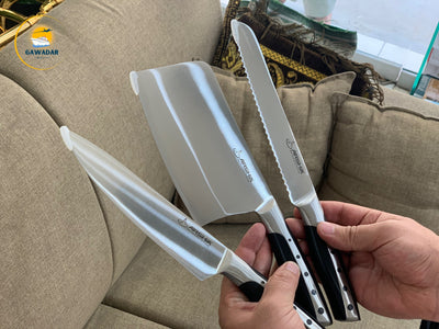 Arshia Brand German Stainless Steel  8 Pieces Kitchen Knife Set