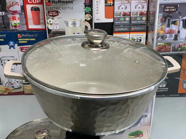 Unique Brand Non Stick Die Cast 10 Pieces Cookware Set