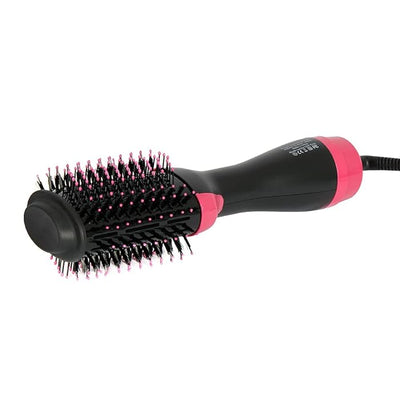 3-In-1 Electric One Step Hair Straightening Brush One Step Hot Air Brush Dryer + Styler