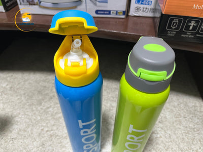 SPORT Brand Cold water bottles , Stainless Steel Built In Straw 750ml