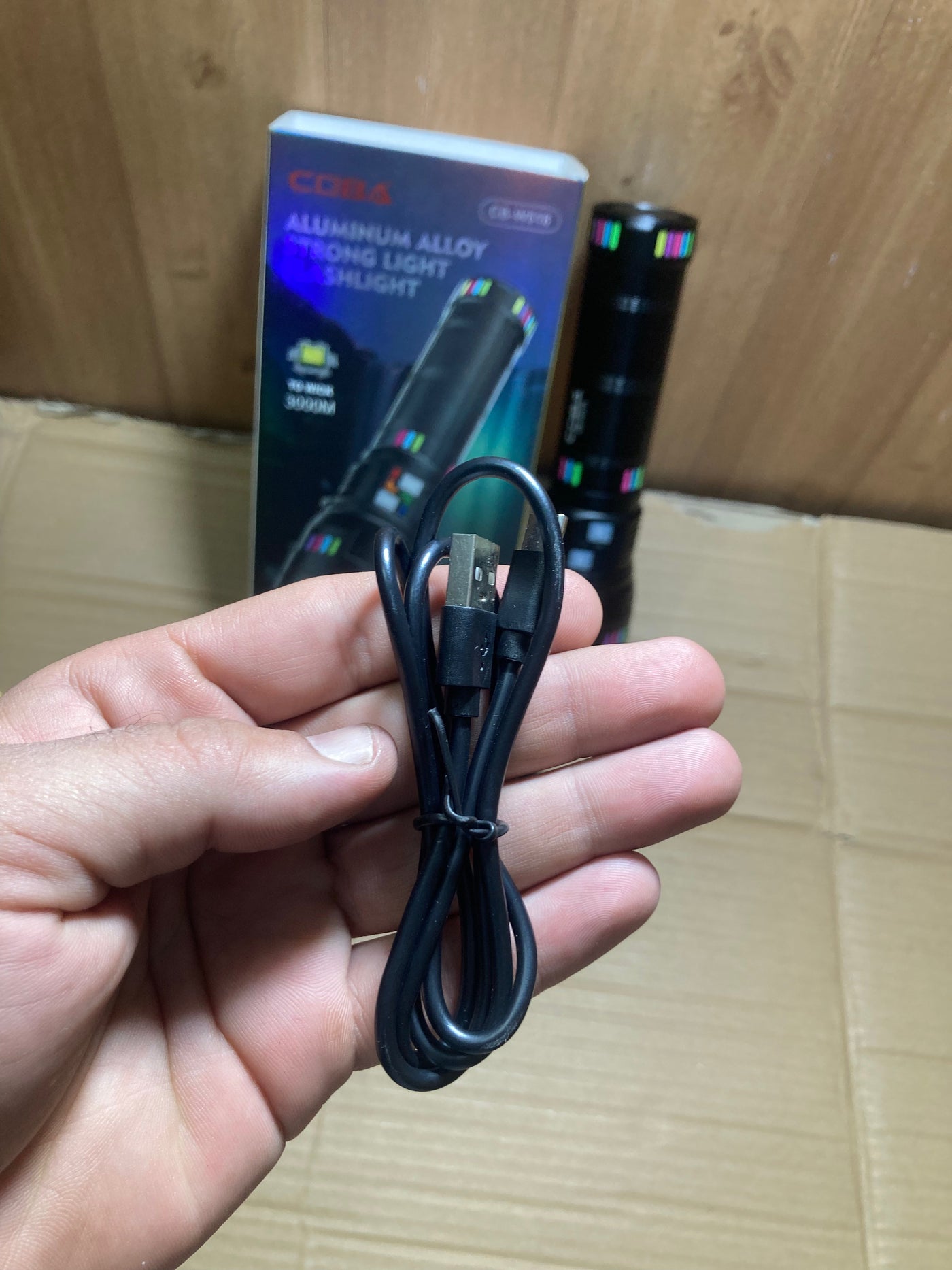 COBA Powerful Long Range Super Led Flashlight - Torch CB-W518