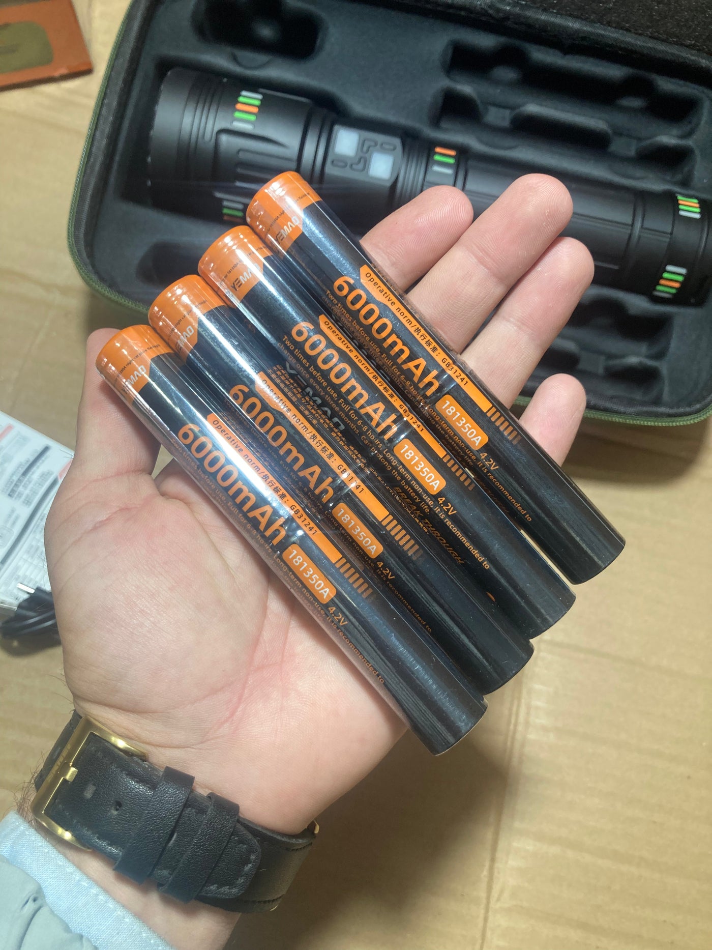 Yemao Powerful Long Range Super Led Flashlight - Torch YM-G600