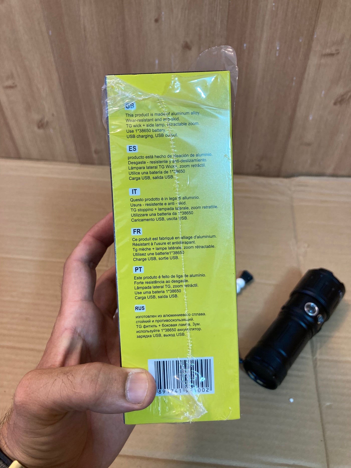 COBA Compact In Size Rechargeable Led Flashlight CB-B51