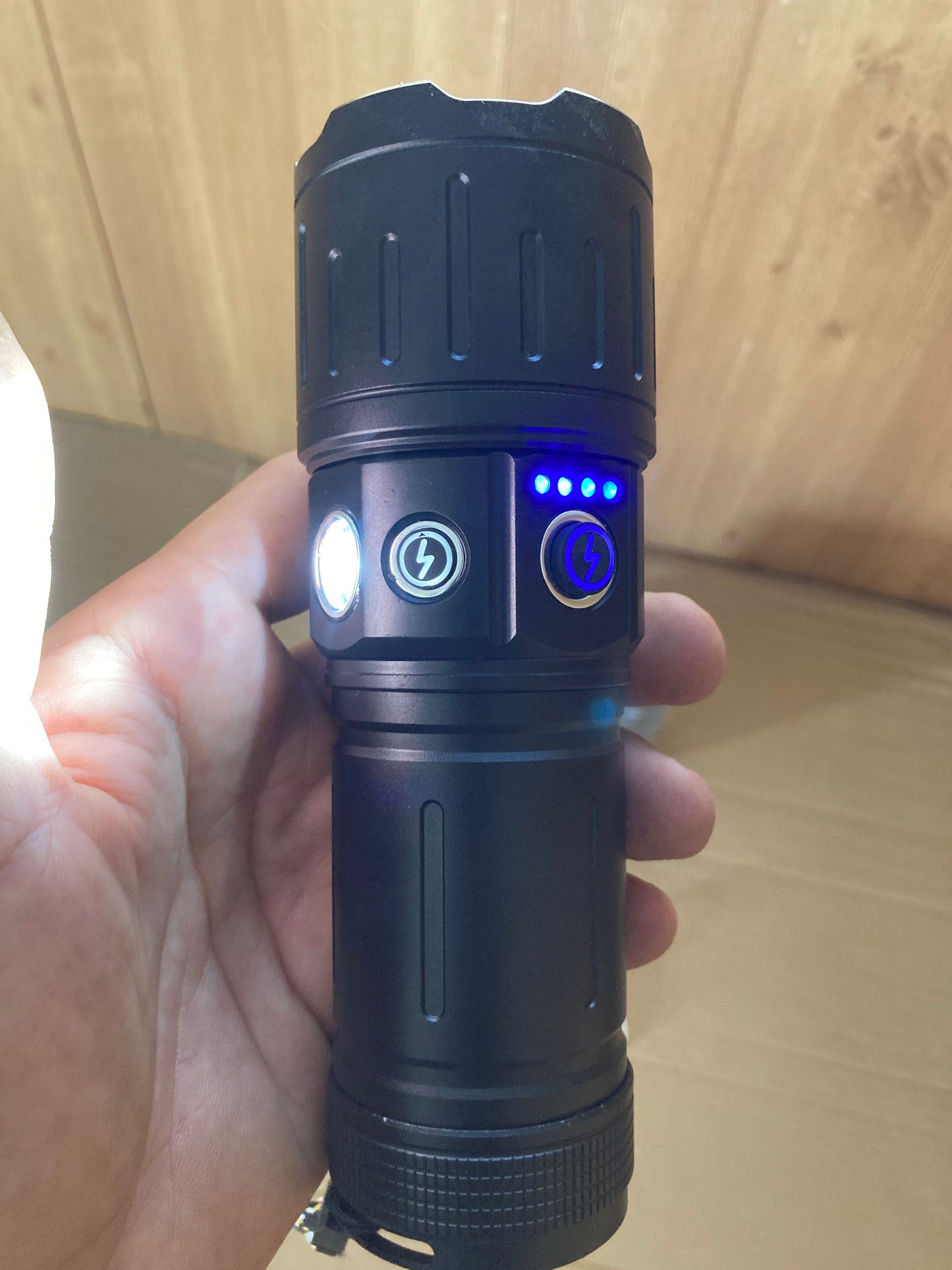 COBA Compact In Size Rechargeable Led Flashlight CB-B51