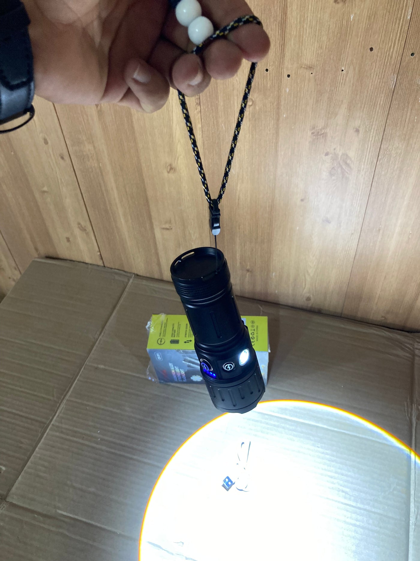 COBA Compact In Size Rechargeable Led Flashlight CB-B51