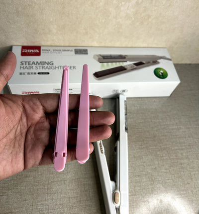 Riwa – Steaming Hair Straightener with 2 Setting for Steam & Adjustable Temperature