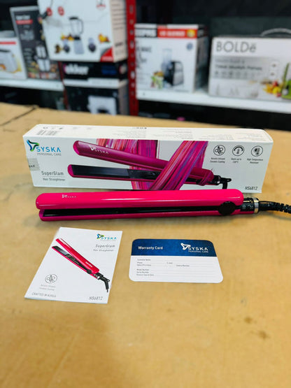 Korean Lot Imported Syska Hair Straightener 2 in 1