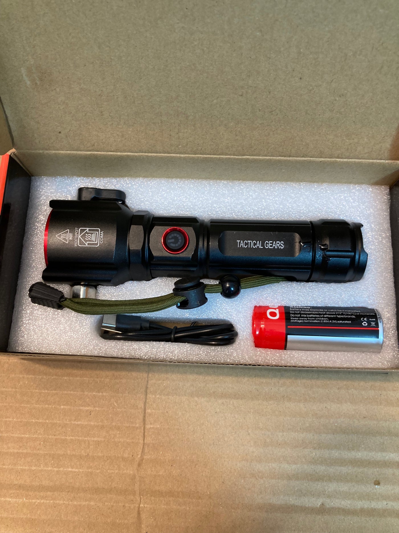 Lot Imported 5-in-1 Rechargeable Flashlight