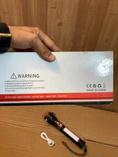 Lot Imported 5-in-1 Multi-Functional Led Flashlight (Torch)