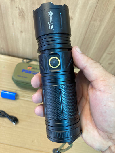 Ruilang P90 Rechargeable Super LED Flashlight - Torch