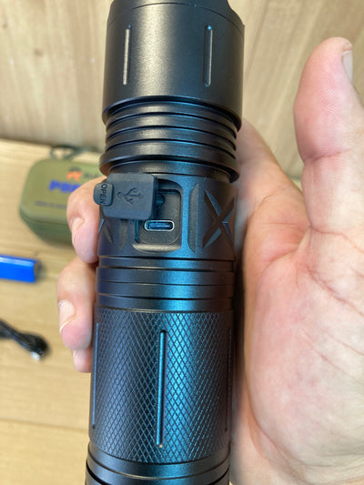 Ruilang P90 Rechargeable Super LED Flashlight - Torch