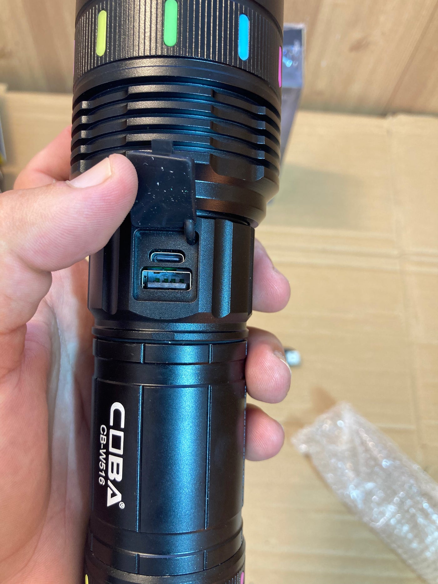 COBA High Beam Led Flashlight-Torch CB-W516