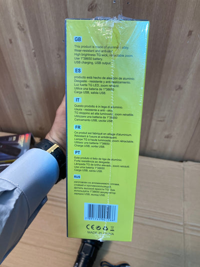 COBA High Beam Led Flashlight-Torch CB-W516