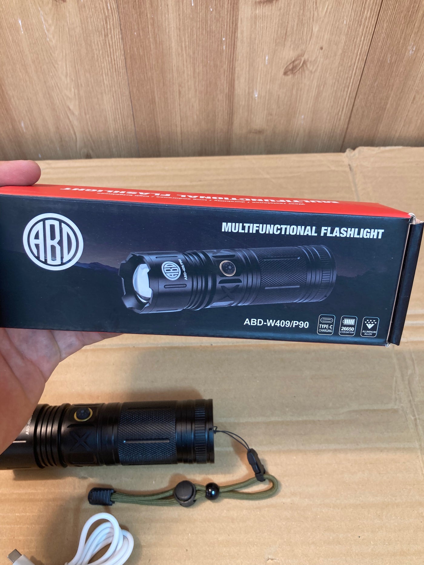 ABD Multifunctional P90 Compact Powerful Torch