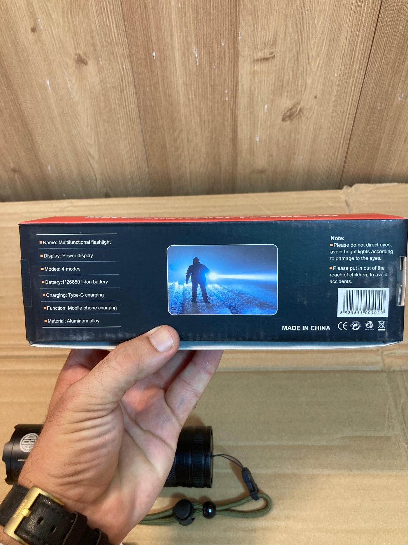 ABD Multifunctional P90 Compact Powerful Torch