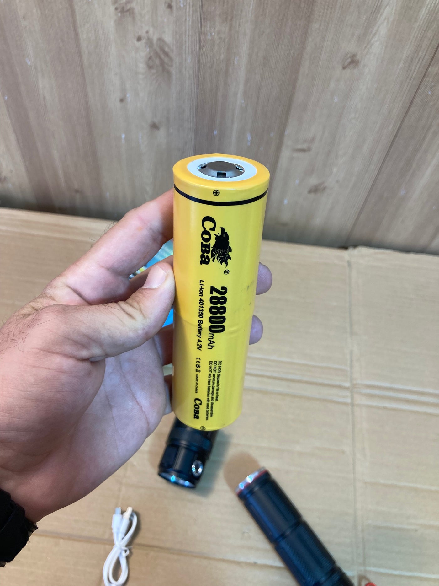 COBA Torch with Side Lamp CB-B53-2