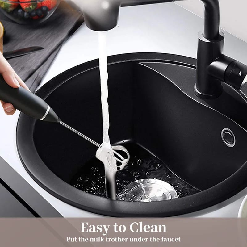 2 In 1 Multifunctional USB Rechargeable Coffee Beater