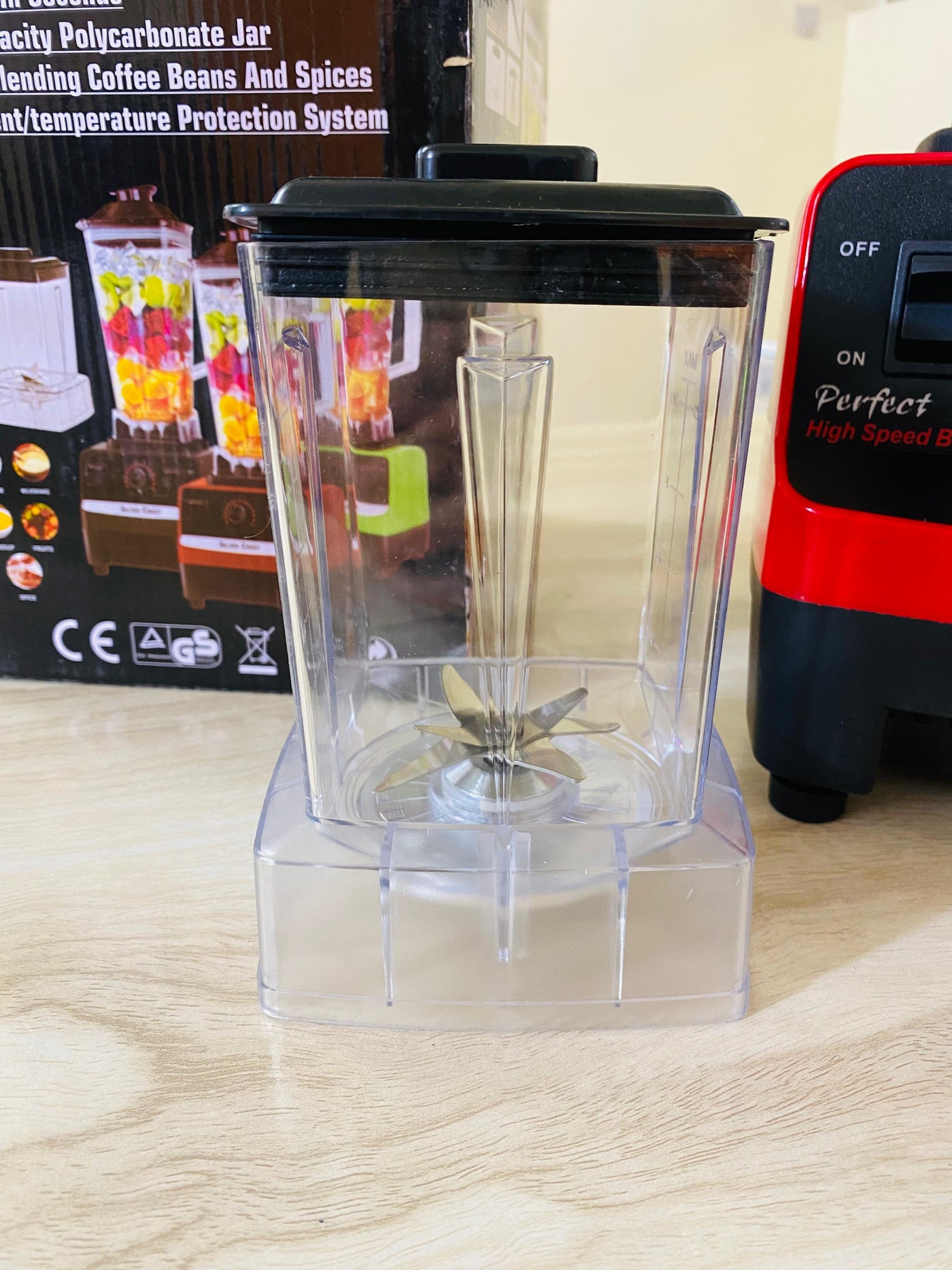 German Lot Imported 2L Unbreakable Powerful 2-in-1 Blender
