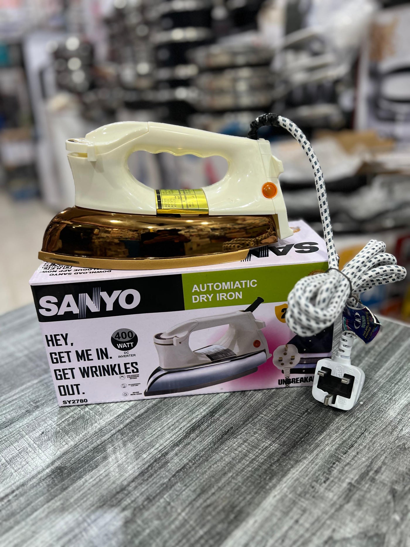 Sanyo Brand High Quality 400 Watt Dry Iron
