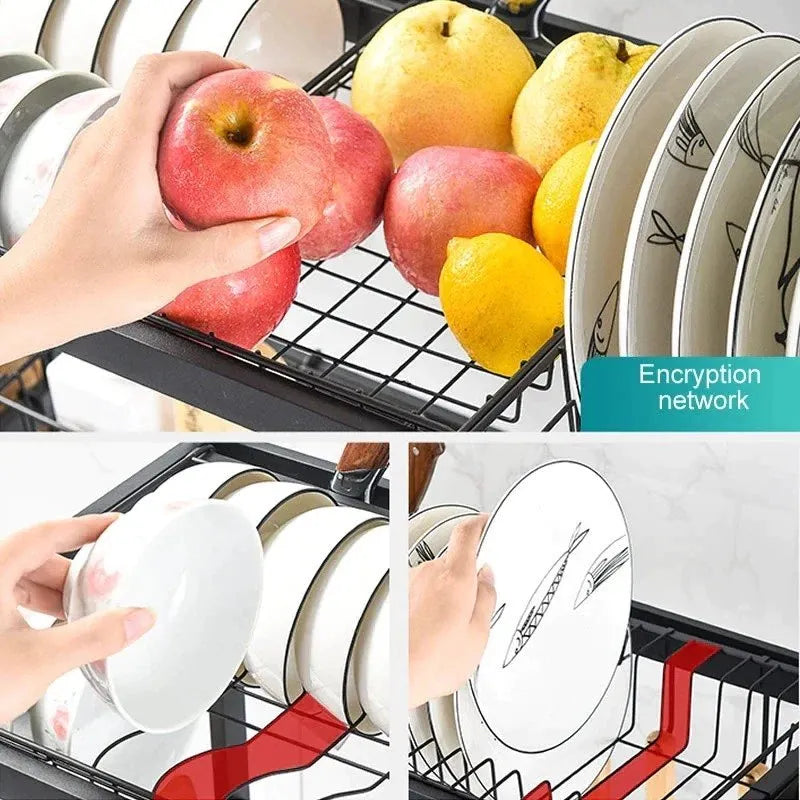 Stainless Steel Multipurpose Kitchen Rack, Wall Mount
