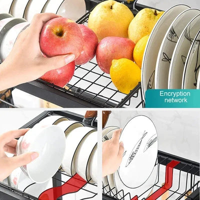 Stainless Steel Multipurpose Kitchen Rack, Wall Mount