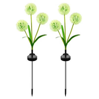 Solar Dandelion Waterproof Garden Lights for Yard and Patio Decoration