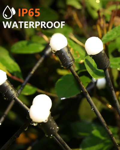 Solar Rechargeable Waterproof Decoration Firefly Lights