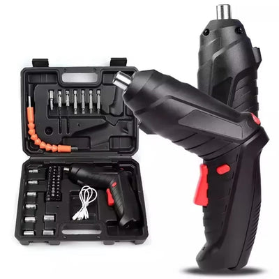 47 Pieces Rechargeable Electric Screwdriver Kit